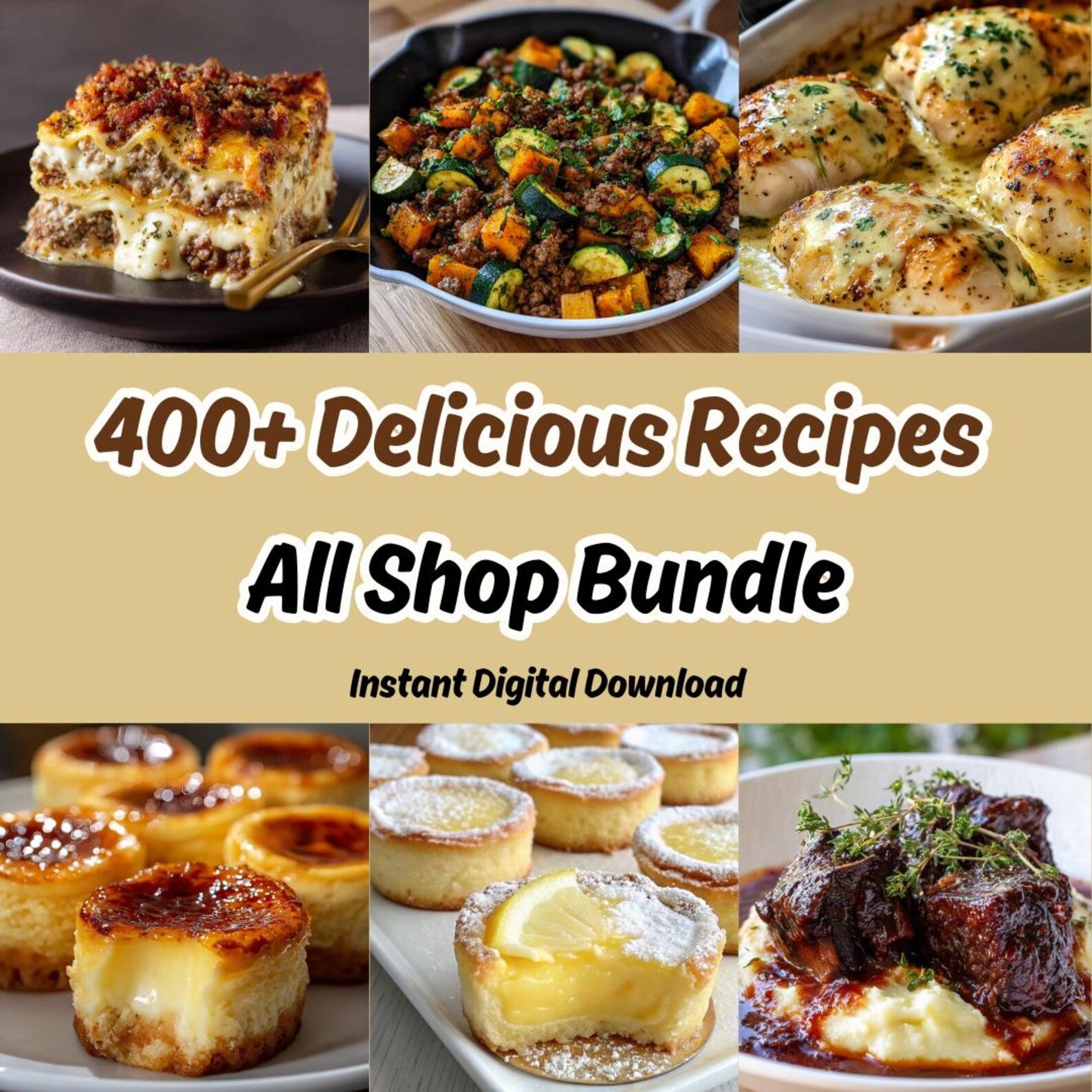 400 Delicious Recipes Bundle Download