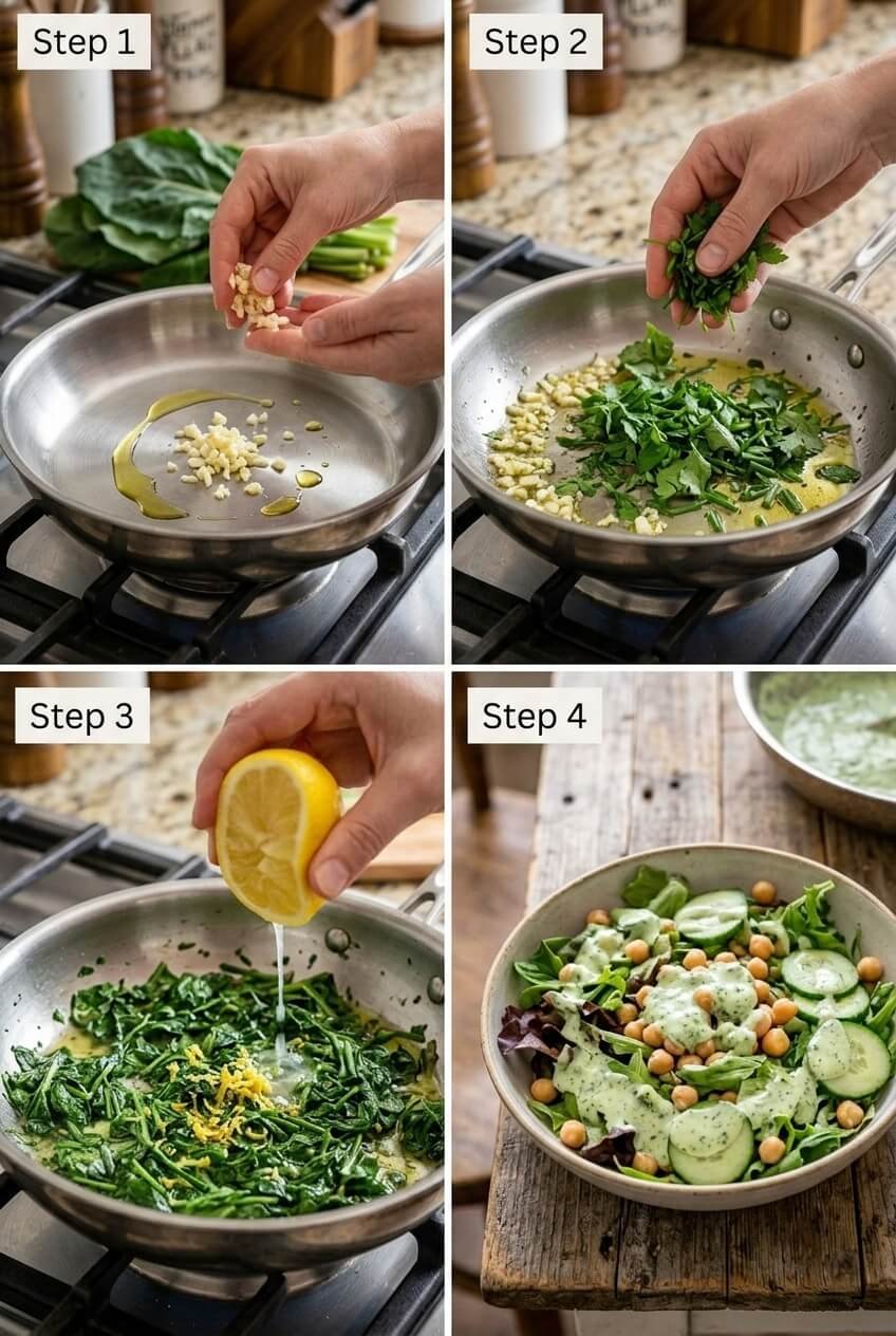 cooking Green Goddess Dressing Recipe step by step