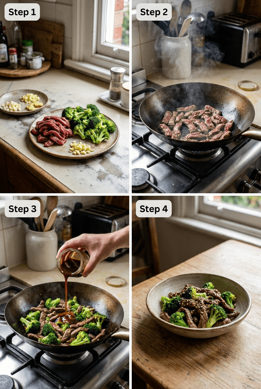 how to make Classic Beef and Broccoli Stir Fry step by step