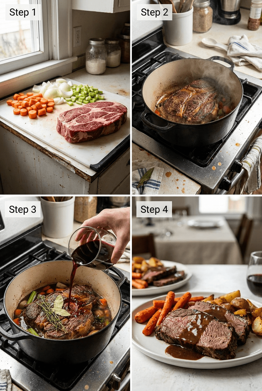 how to make Classic Beef Pot Roast step by step
